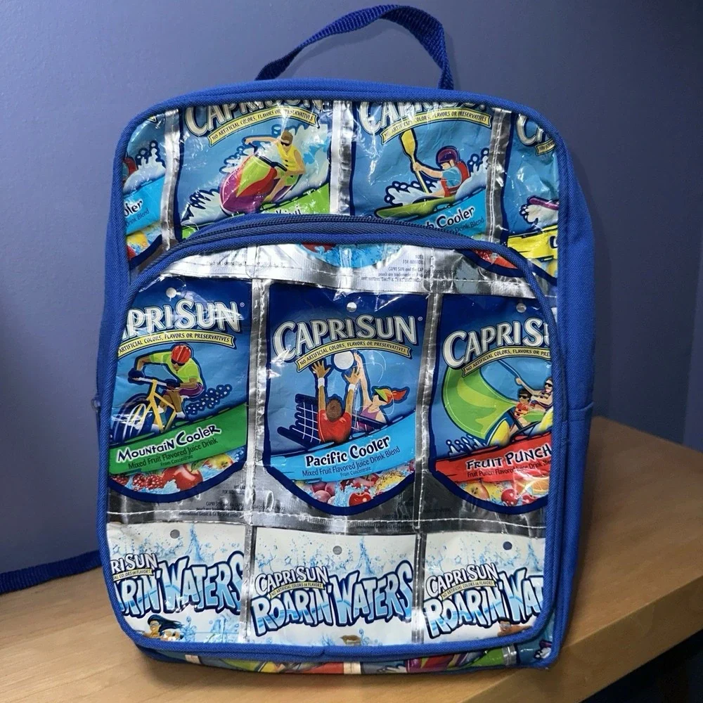 Retro‎ Y2K Terracycle CapriSun Backpack Sports Edition Great Mix Back To School!